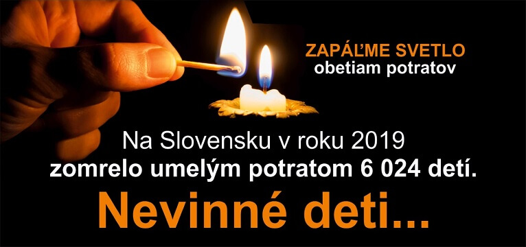 počet umelých potratov na Slovensku